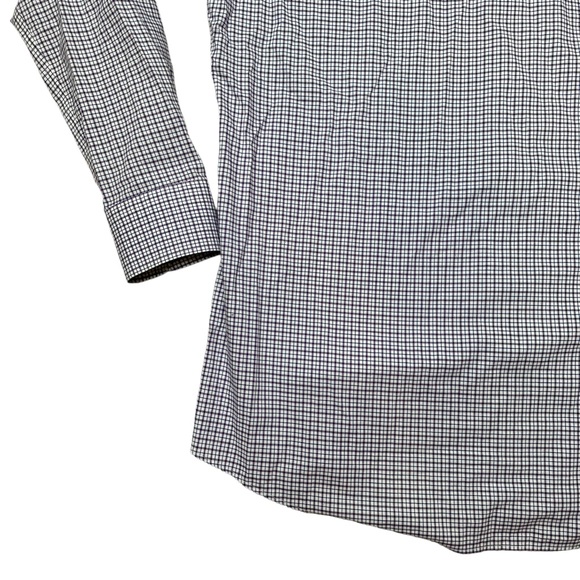 Ralph Lauren Button Down Shirt Mens Slim Fit Non Iron Collared Purple 16 34/35 - Picture 7 of 11